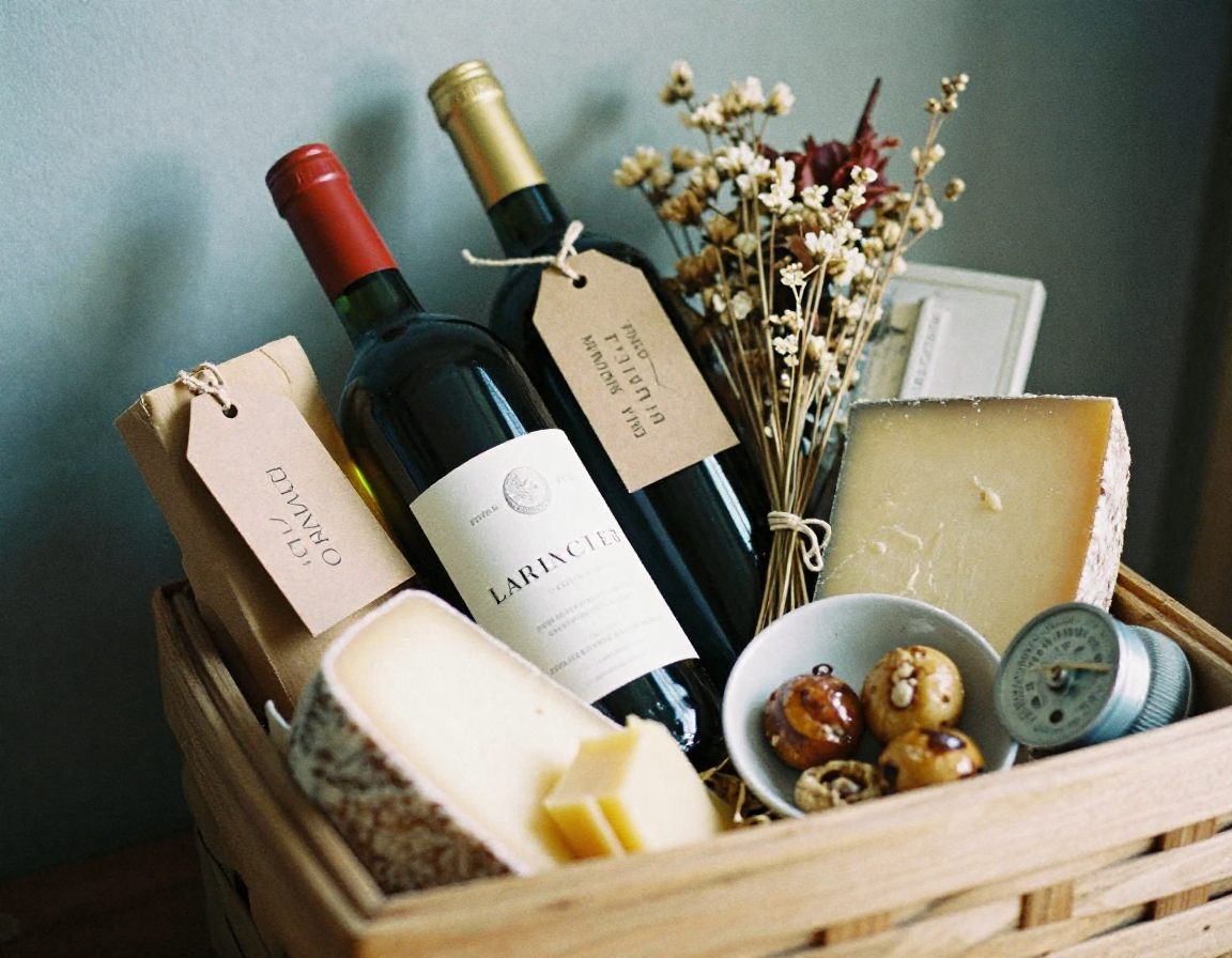 Custom gift baskets by Zenppatelierei